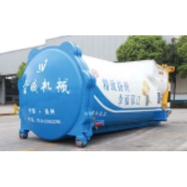 圓筒型移動(dòng)式垃圾壓縮設(shè)備